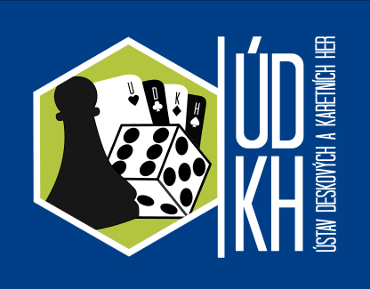Logo Ústavu deskových a karetních her